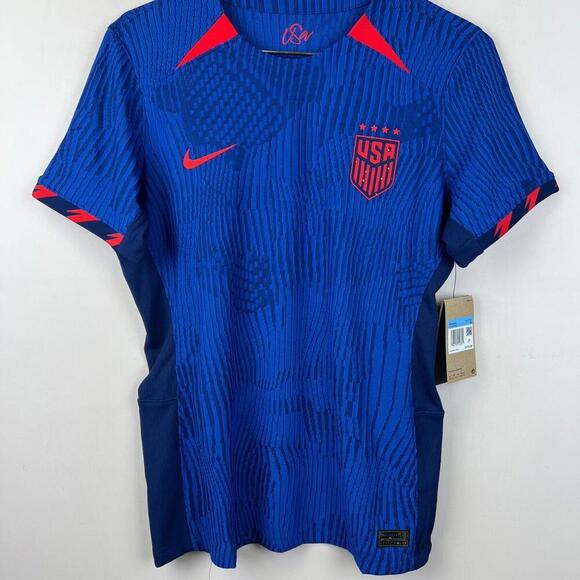 Nike USWNT 2023 Home Authentic Jersey DR3860-406 Women’s M Slim Fit Blue USA NWT - Picture 1 of 8